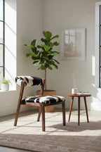 Imvelo Collection| Khoza Nguni Hide Dining/Accent Chair