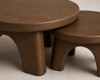 Arcus Coffee Table Set | Sculptural Nesting Tables