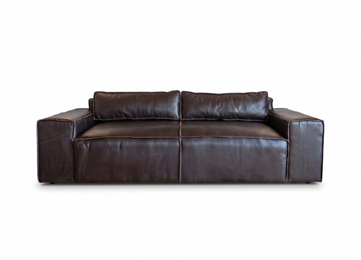 The Dante Leather Sofa
