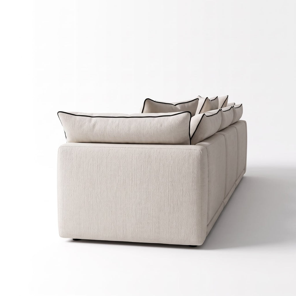 The Elio Linen Sofa