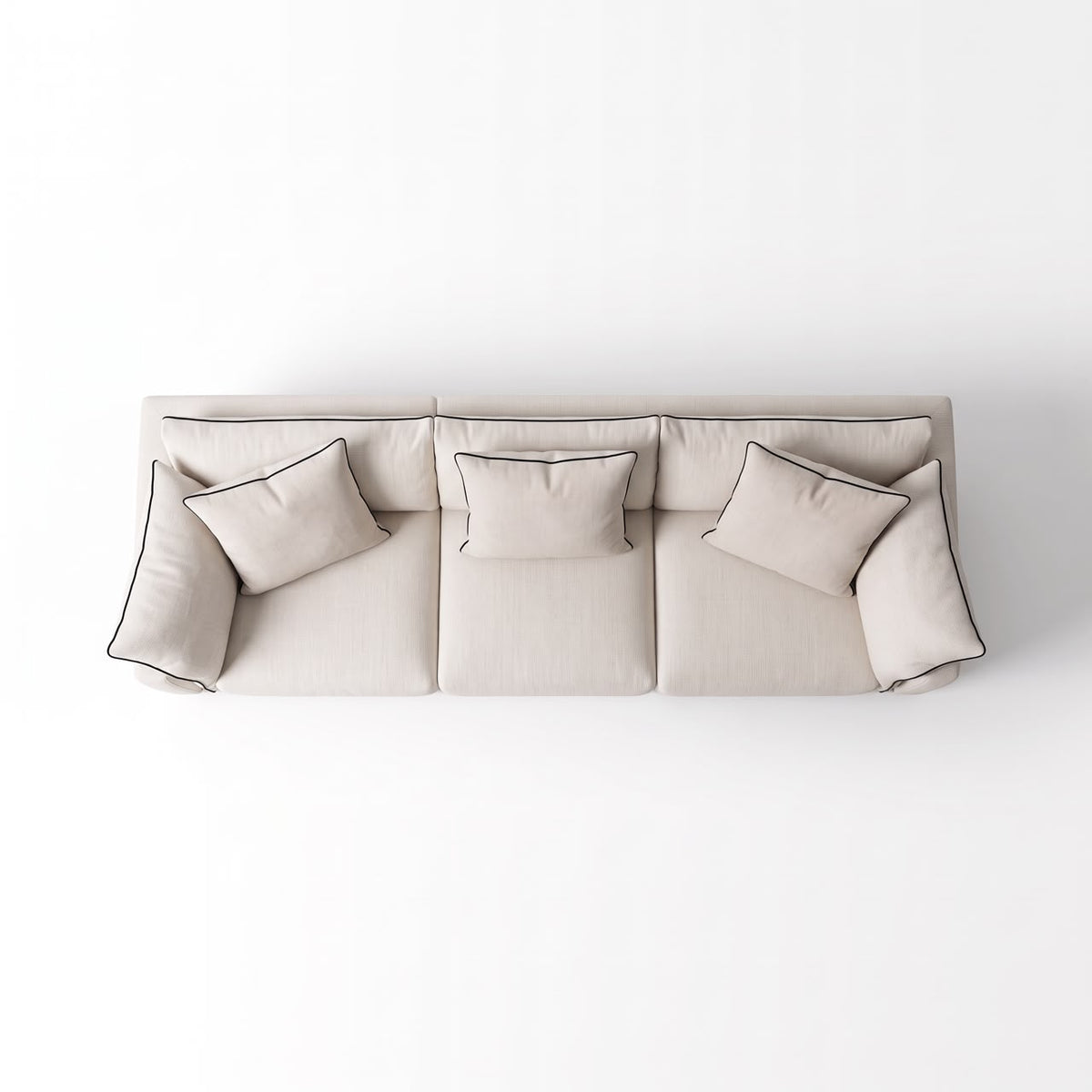 The Elio Linen Sofa