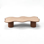 Ripple Travertine Coffee Table