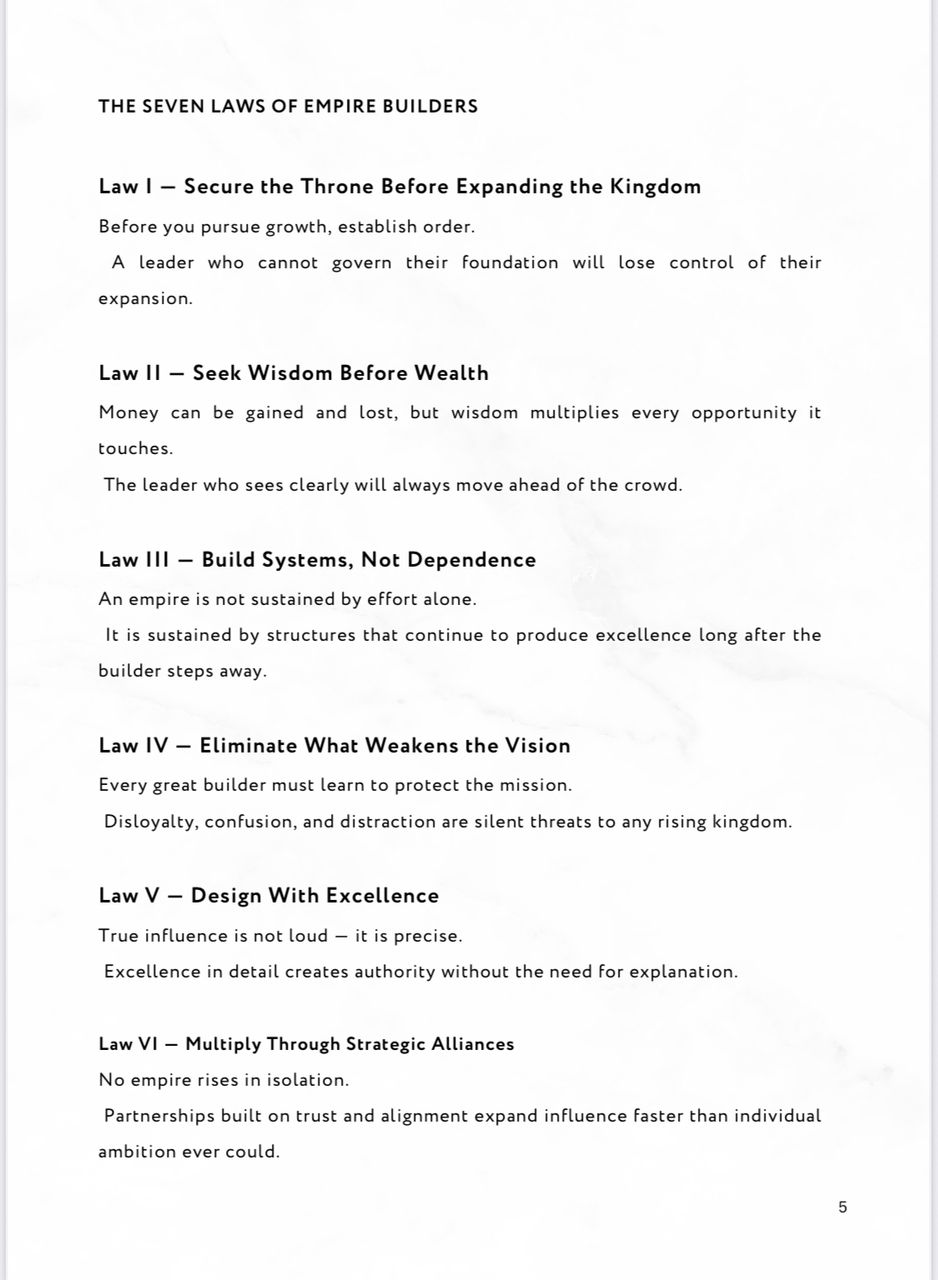 The Solomon Code II: The Reign