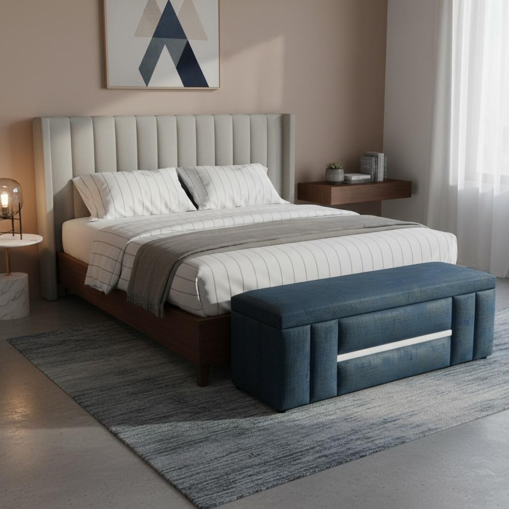 The Azuri Bed-end Storage Bench