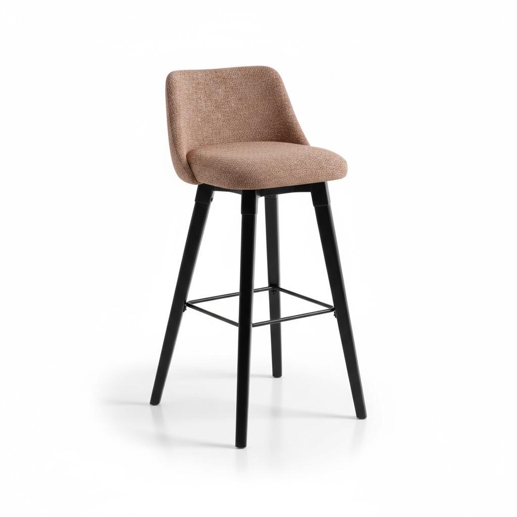 Eve Boucle Bar Chair – Helsinki Bouclé