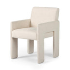 Elio Linen Blend Dining Armchair