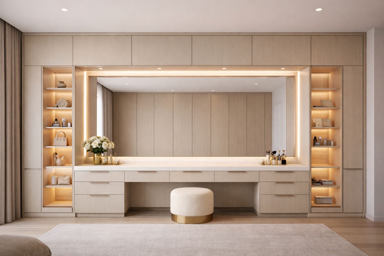 THE ATELIER DRESSING WALL