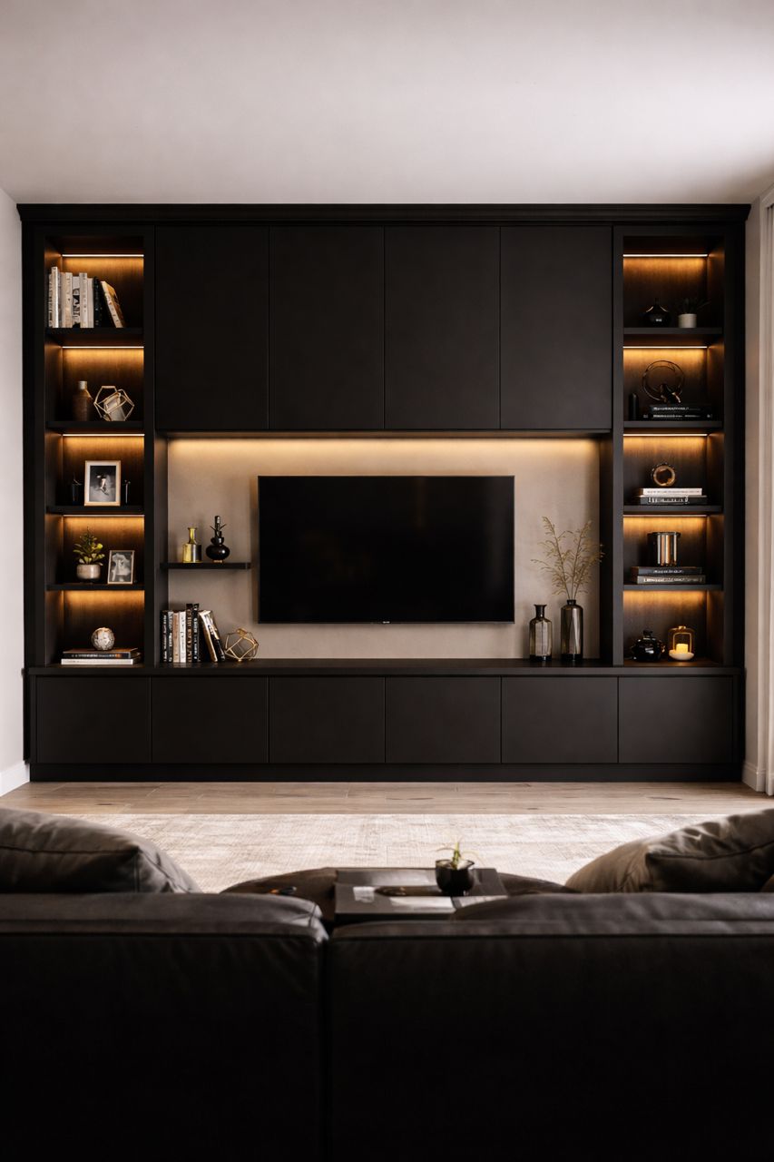 Anthony Built Media Wall