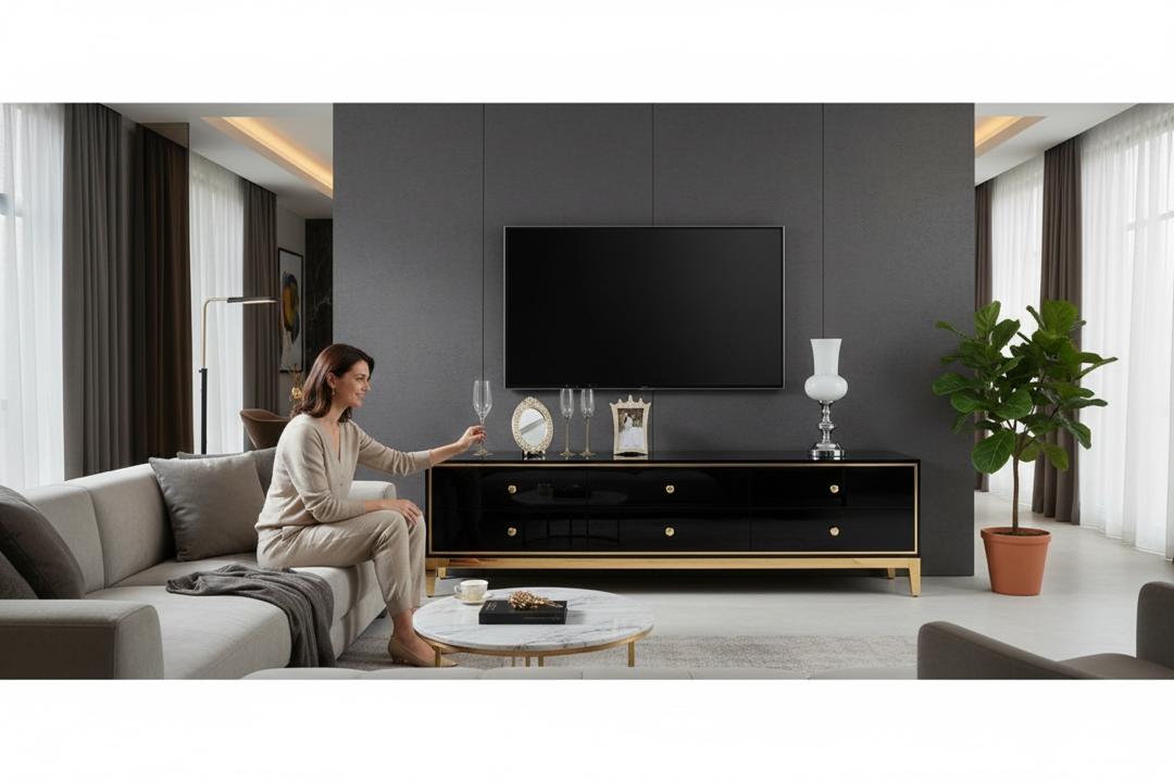 The Monaco Luxe Tv Stand