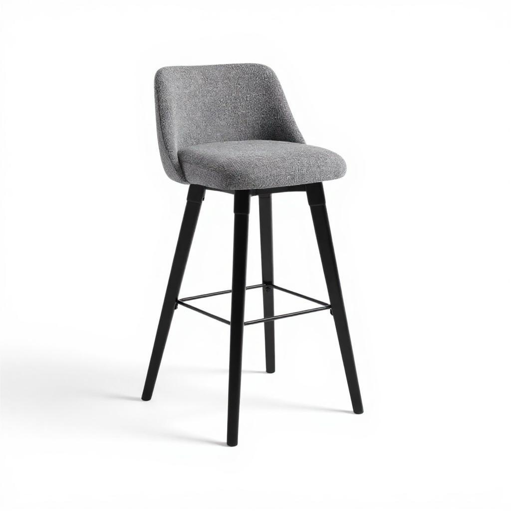 Eve Boucle Bar Chair – Helsinki Bouclé