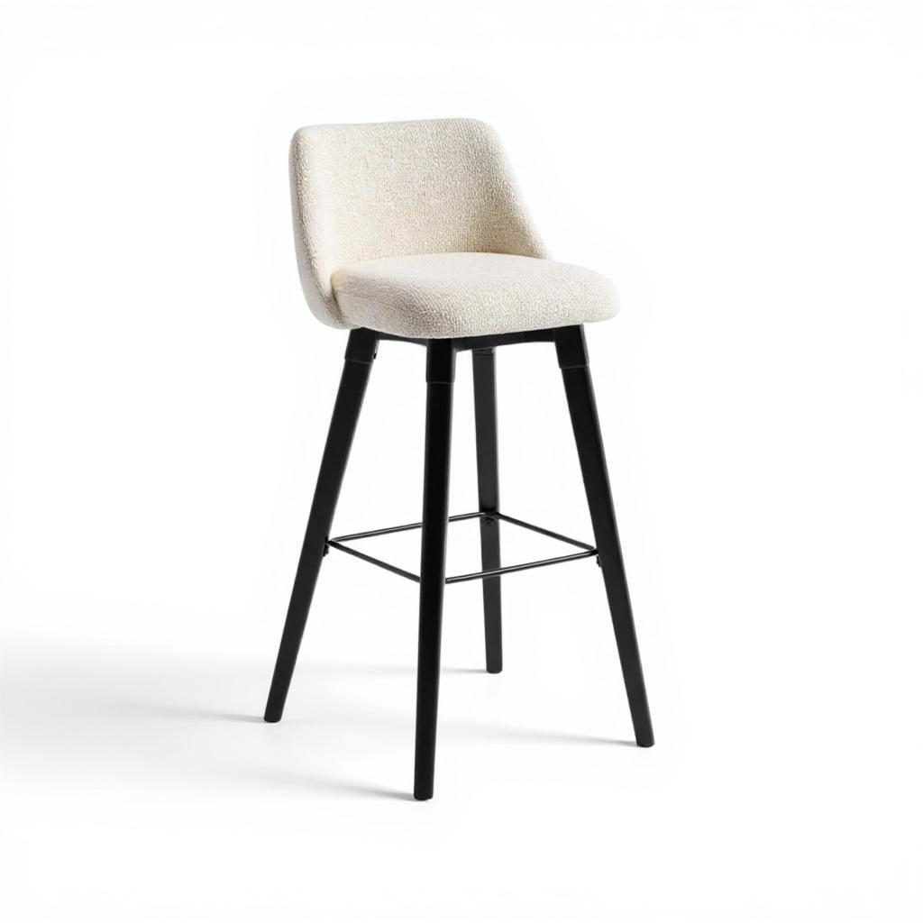Eve Boucle Bar Chair – Helsinki Bouclé