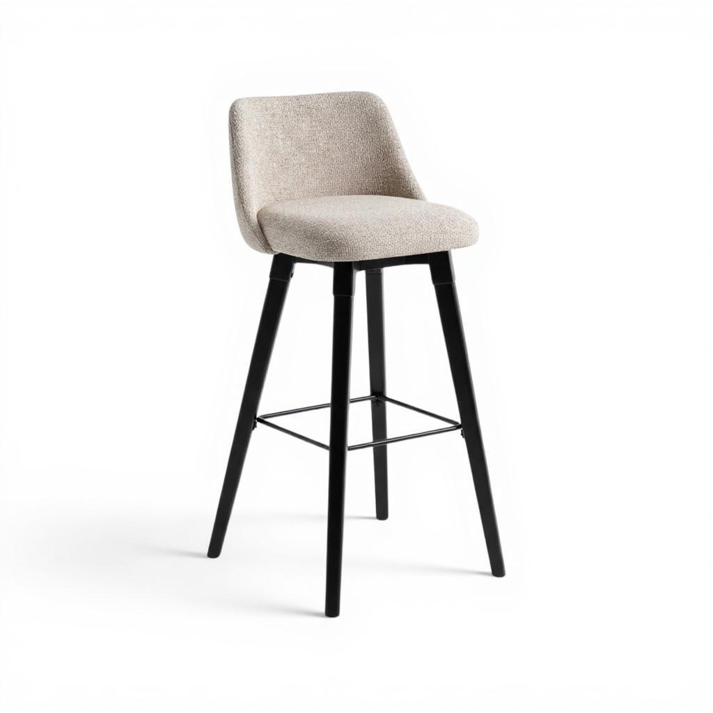 Eve Boucle Bar Chair – Helsinki Bouclé