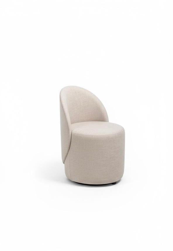 Milana Swivel Dining Chair – Bursa Polyester Collection