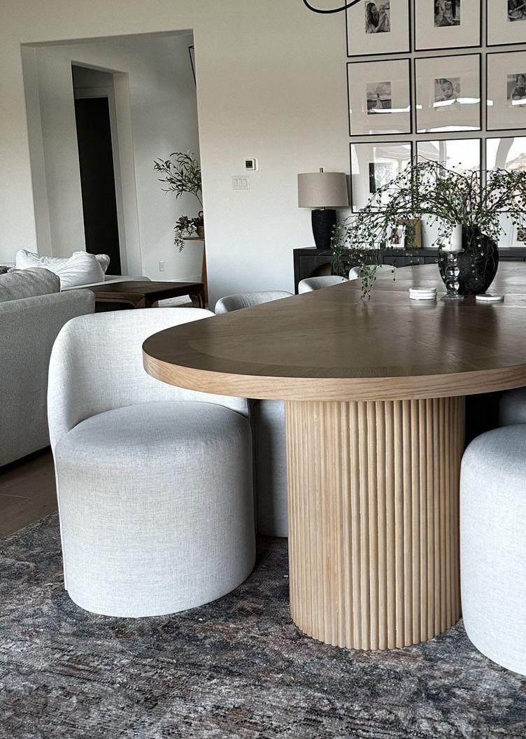 Milana Swivel Dining Chair – Bursa Polyester Collection