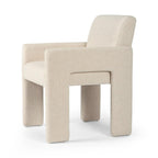 Elio Linen Blend Dining Armchair