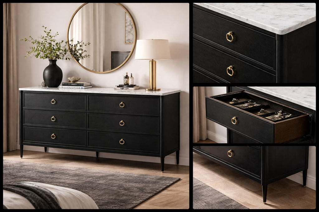 The Maison Marble Dresser