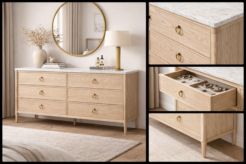 The Maison Marble Dresser