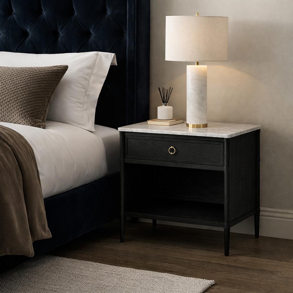 The Maison Marble Side Chest