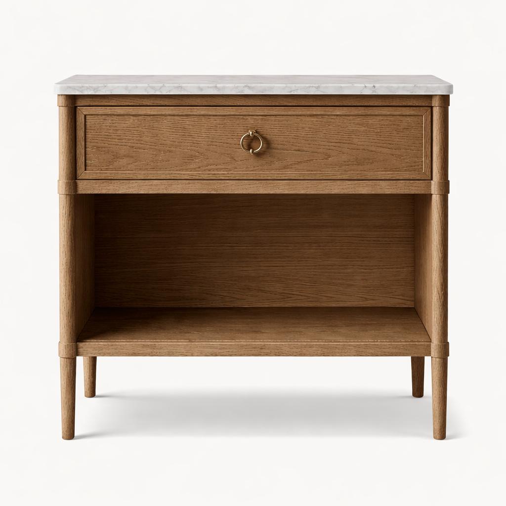 The Maison Marble Side Chest