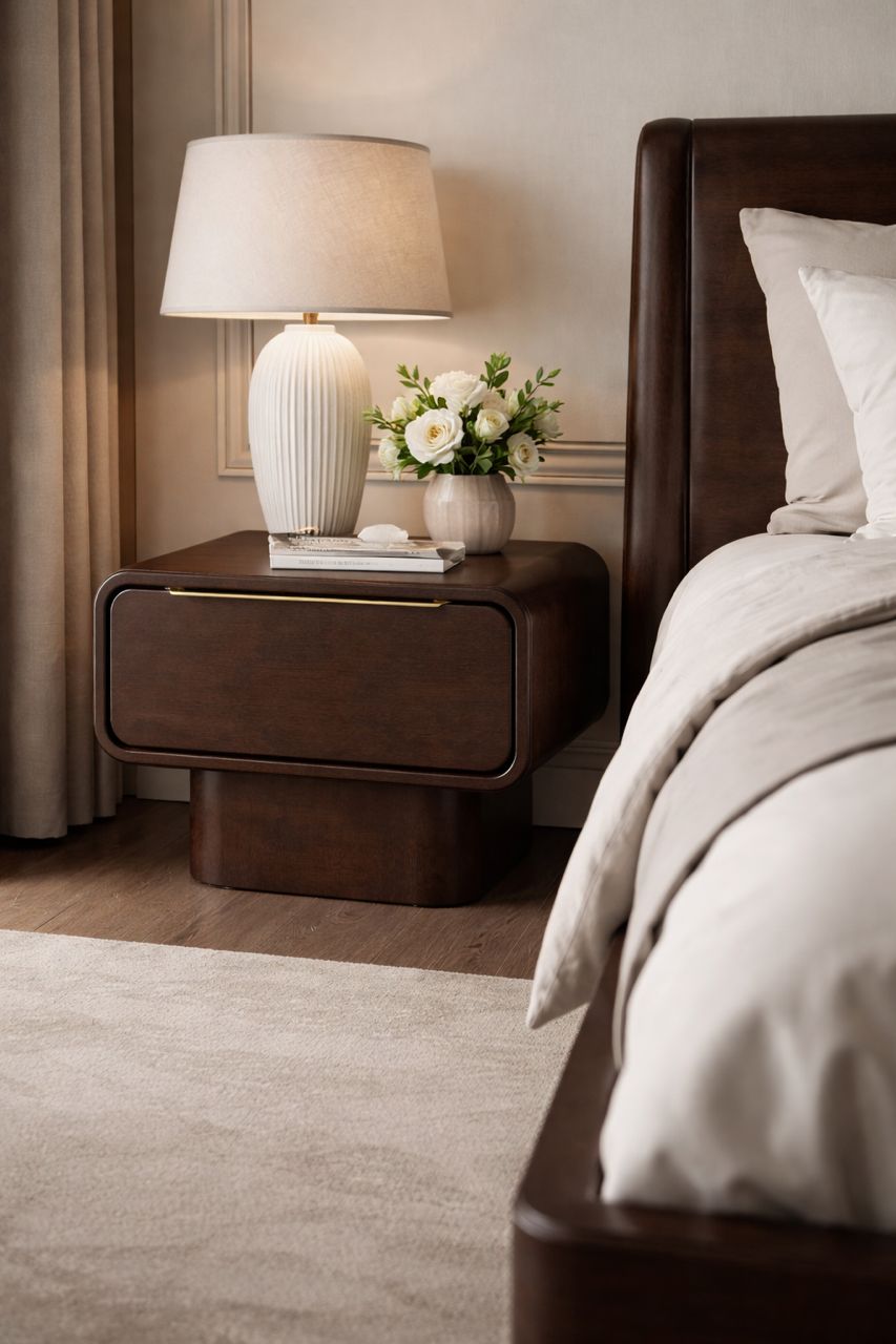SERA - Brass Edition Nightstand