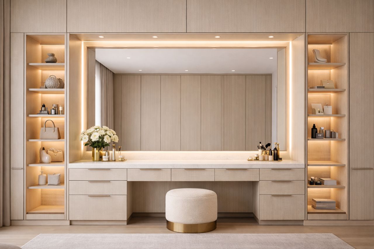 THE ATELIER DRESSING WALL