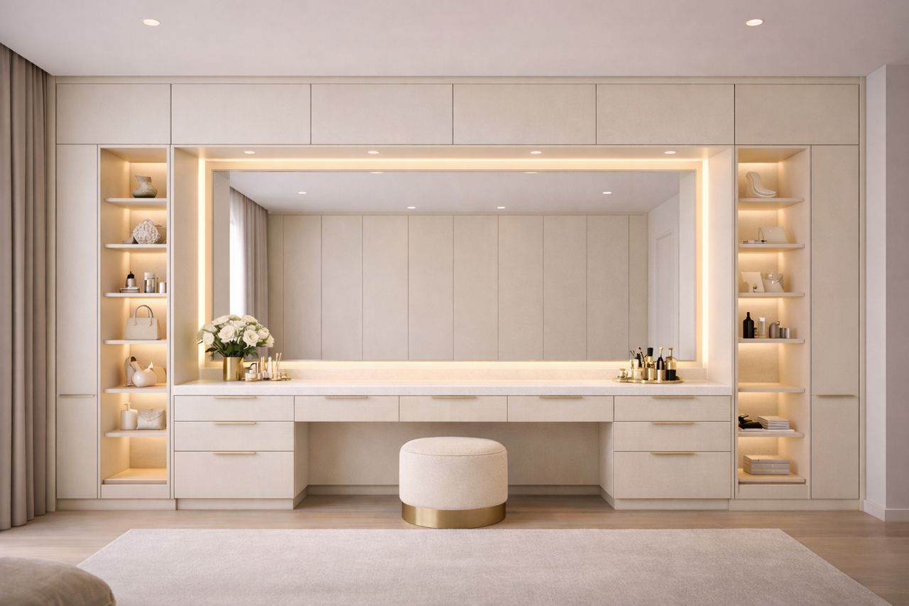 THE ATELIER DRESSING WALL