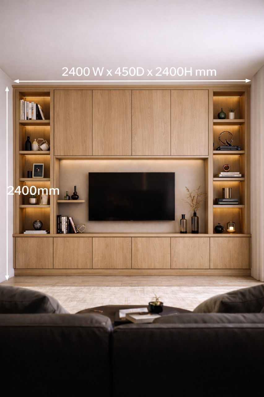 Anthony Built Media Wall