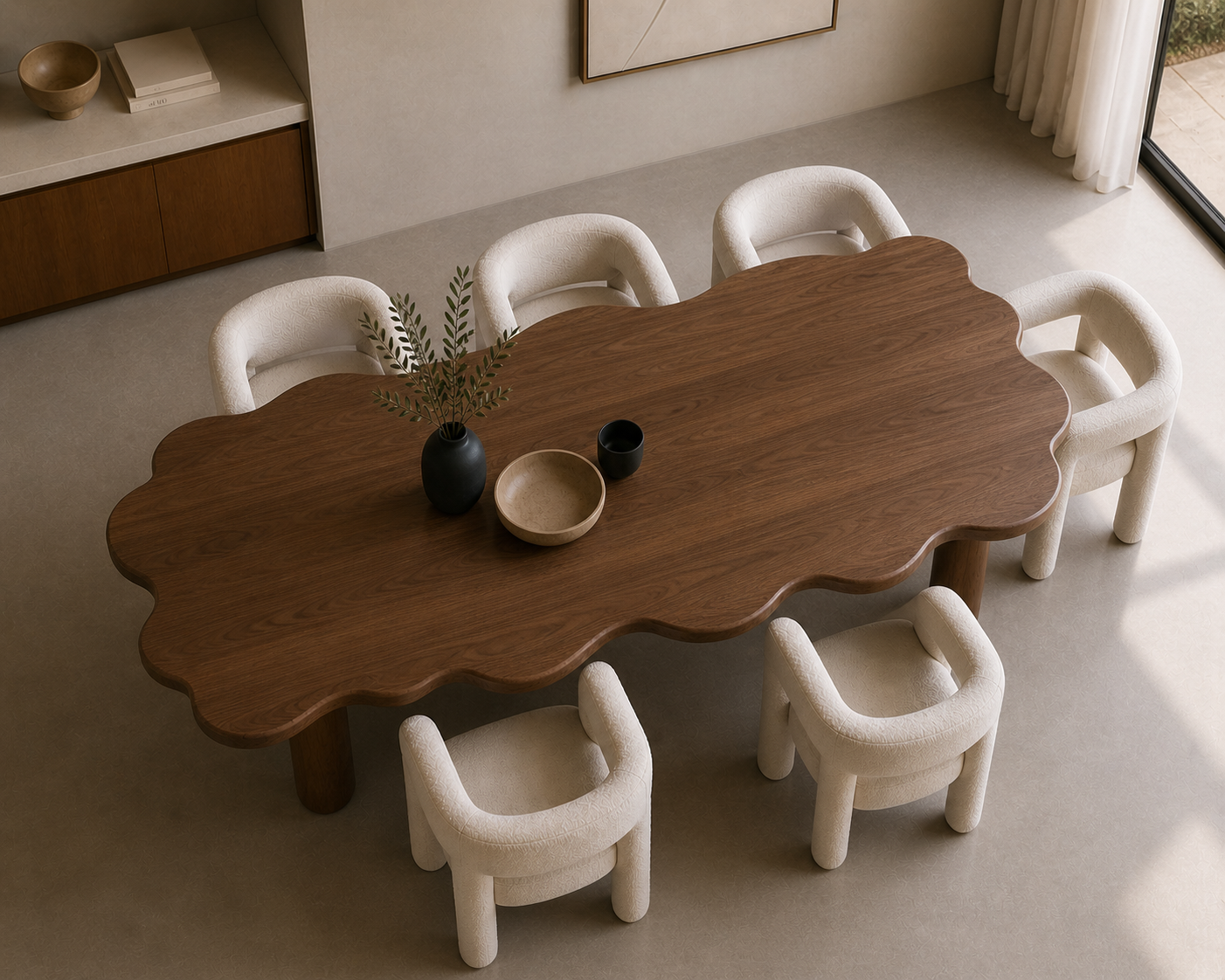 Monroe Dining Table — Wood Edition